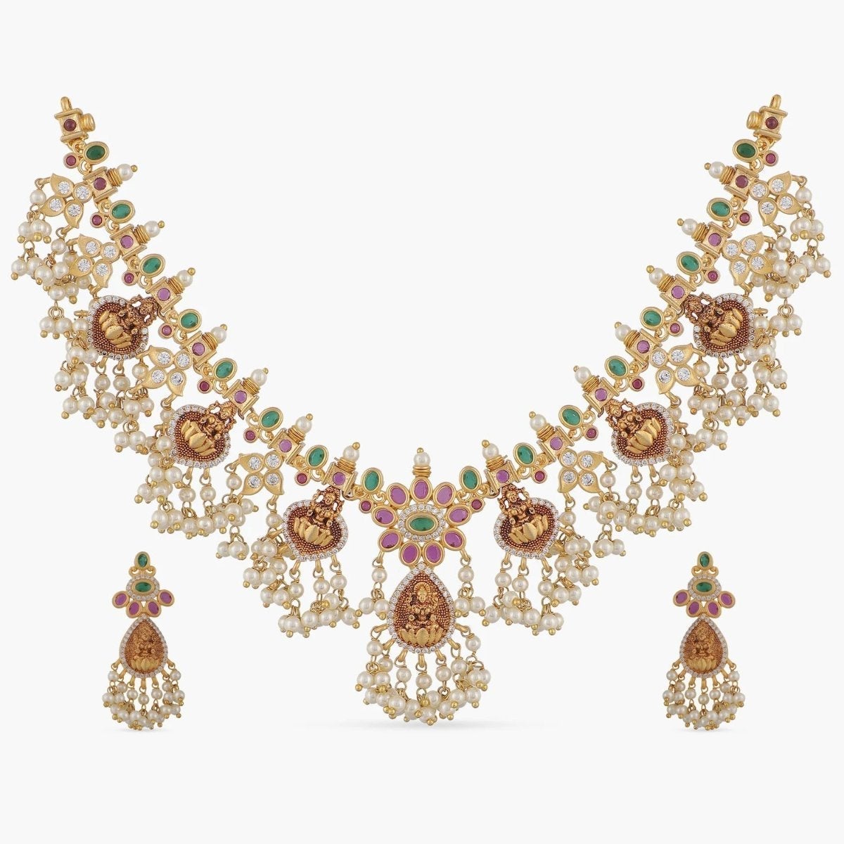 Laasya Antique Necklace Set