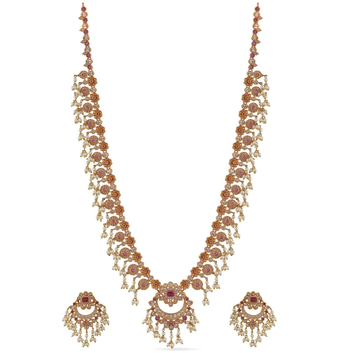 Dhun Antique Long Necklace Set