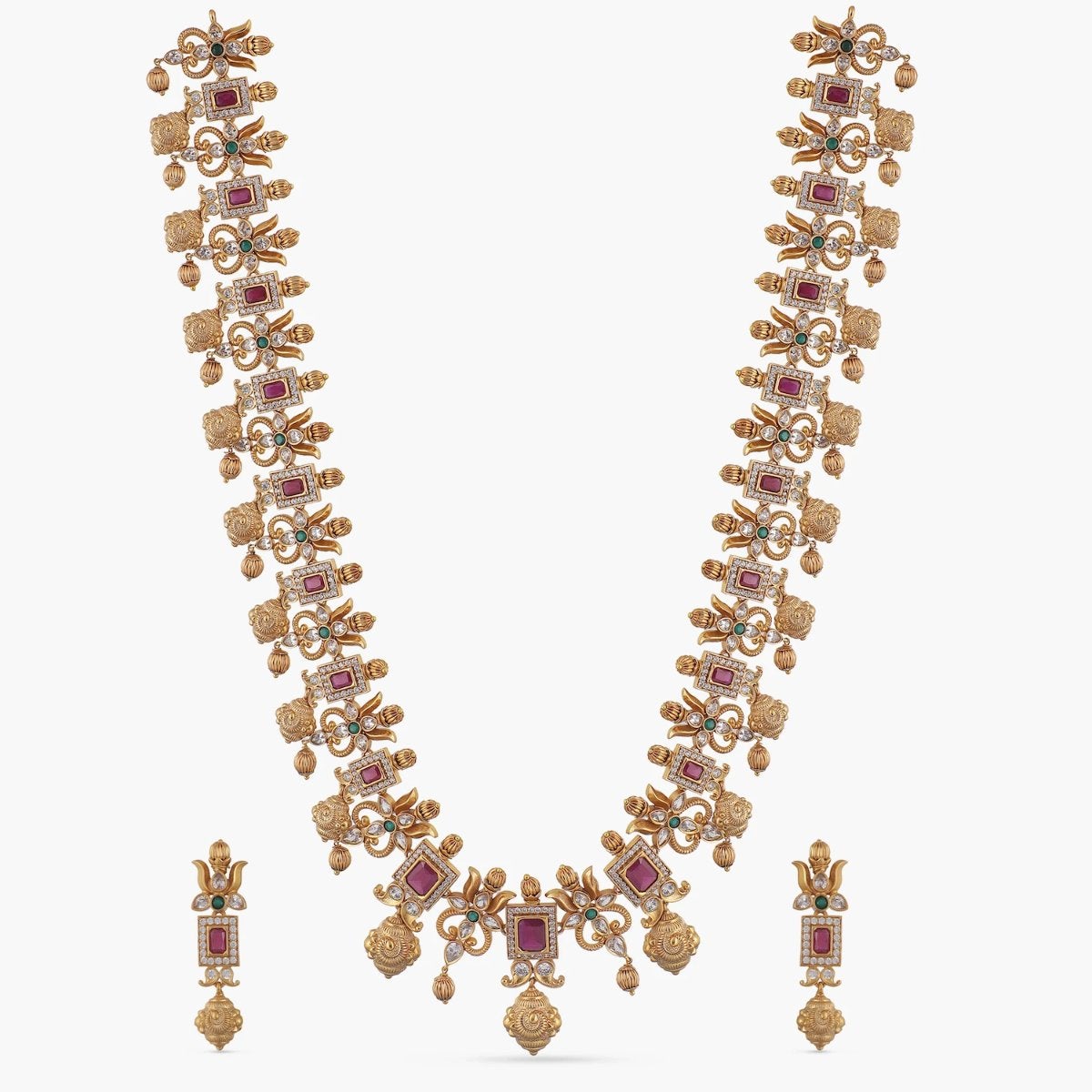 Ahaana Antique Long Necklace Set