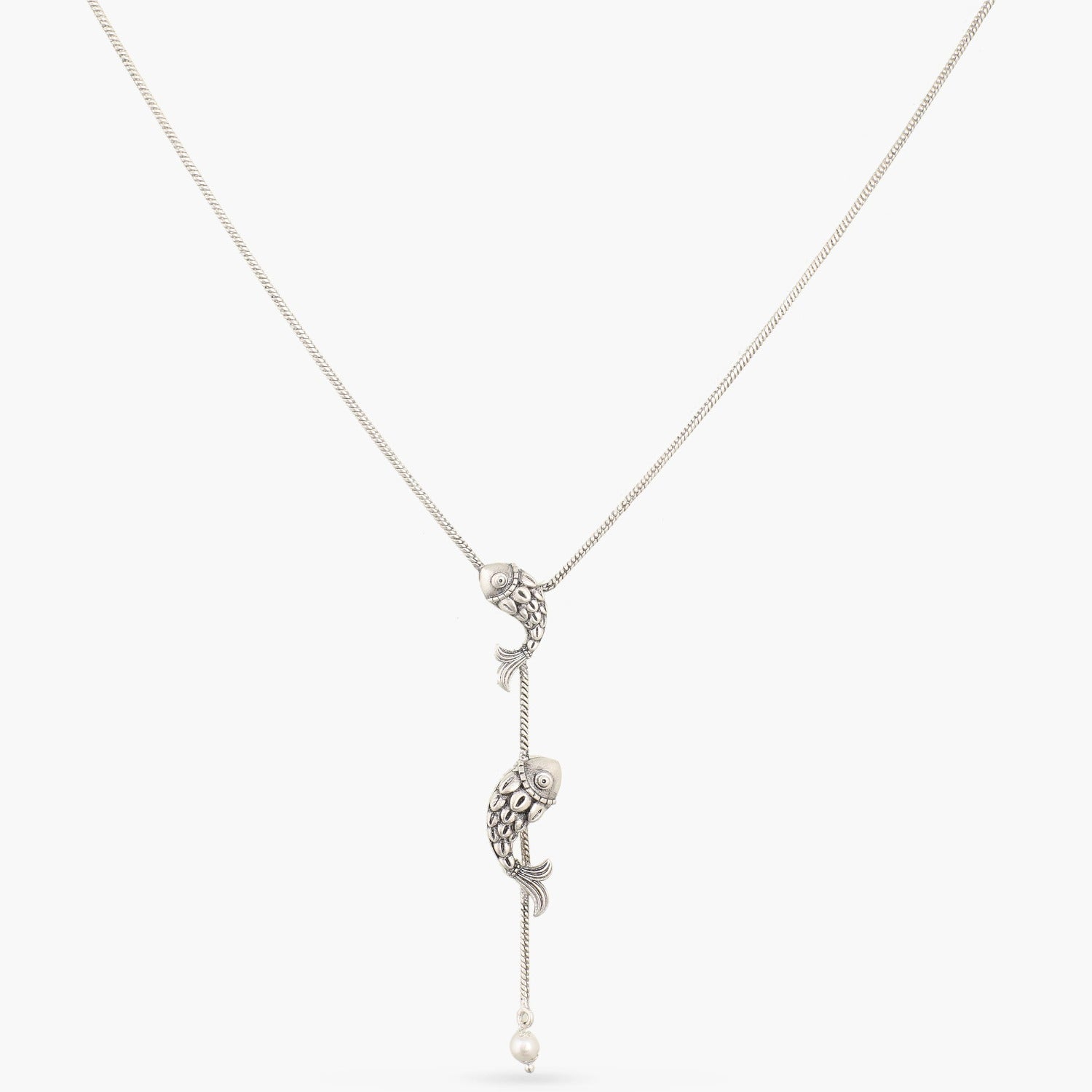 Oxidized chain with pendant hotsell