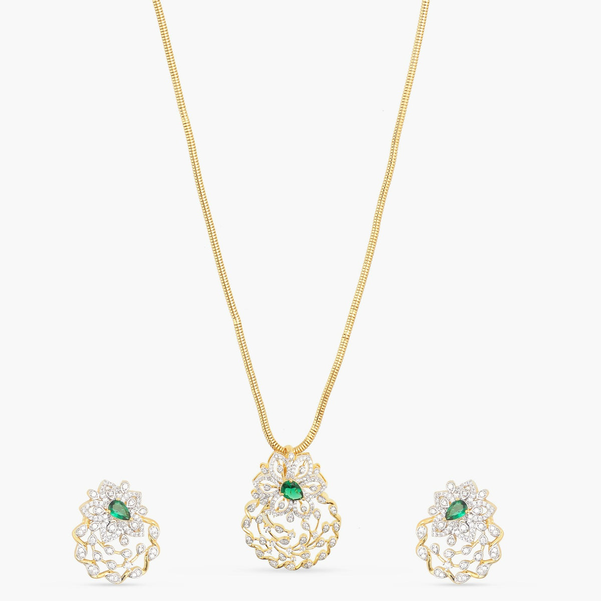 Florena Nakshatra CZ Pendant Set 