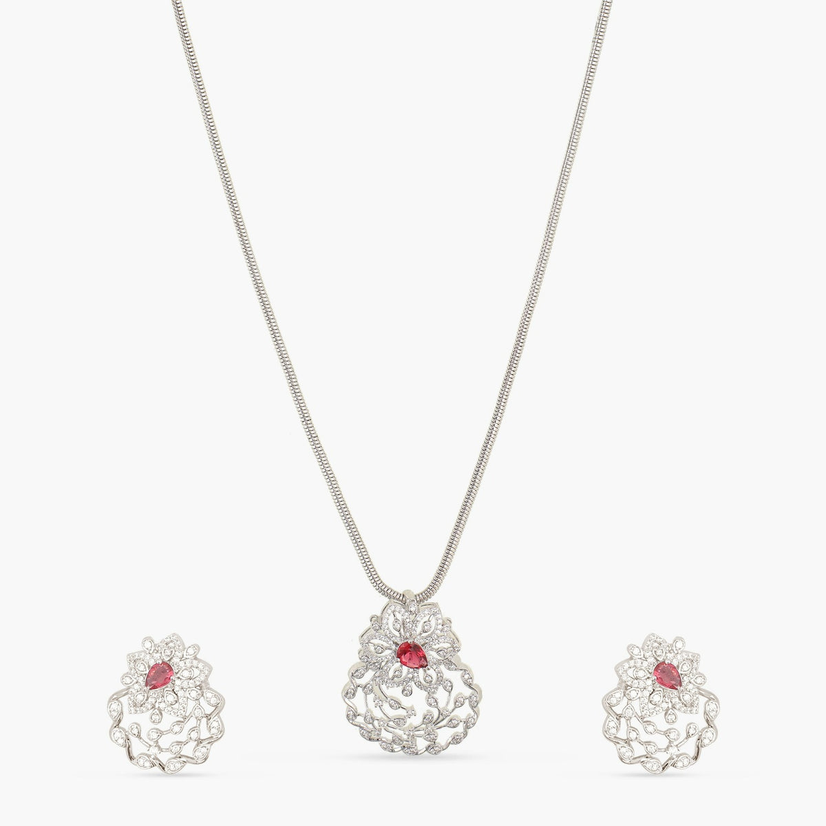 Florena Nakshatra CZ Pendant Set 