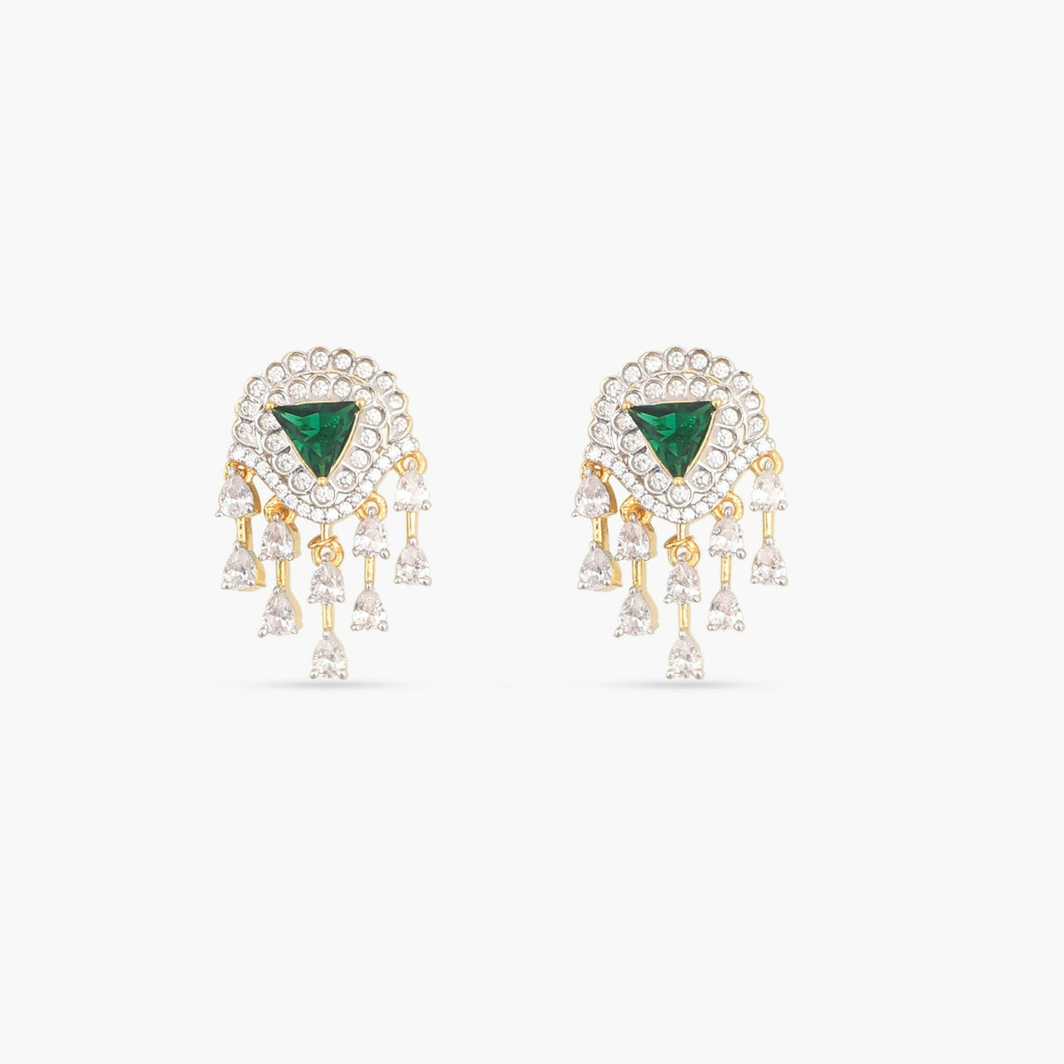 Tepals Nakshatra CZ Stud Earrings