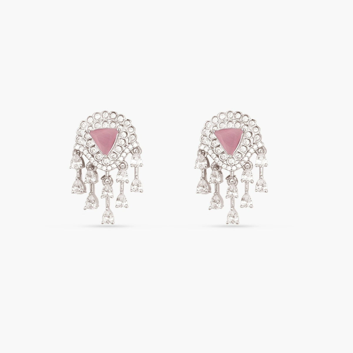 Tepals Nakshatra CZ Stud Earrings