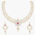 Evelyn Nakshatra CZ Necklace Set 