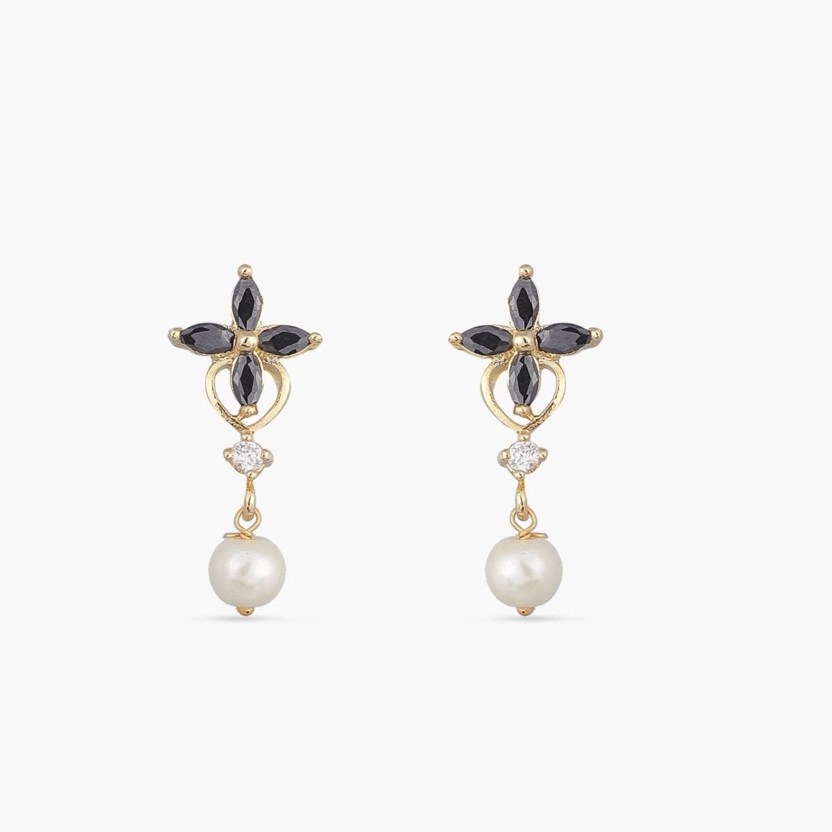 Lily Nakshatra CZ Earrings