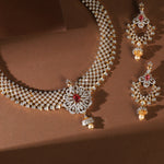 Evelyn Nakshatra CZ Necklace Set 