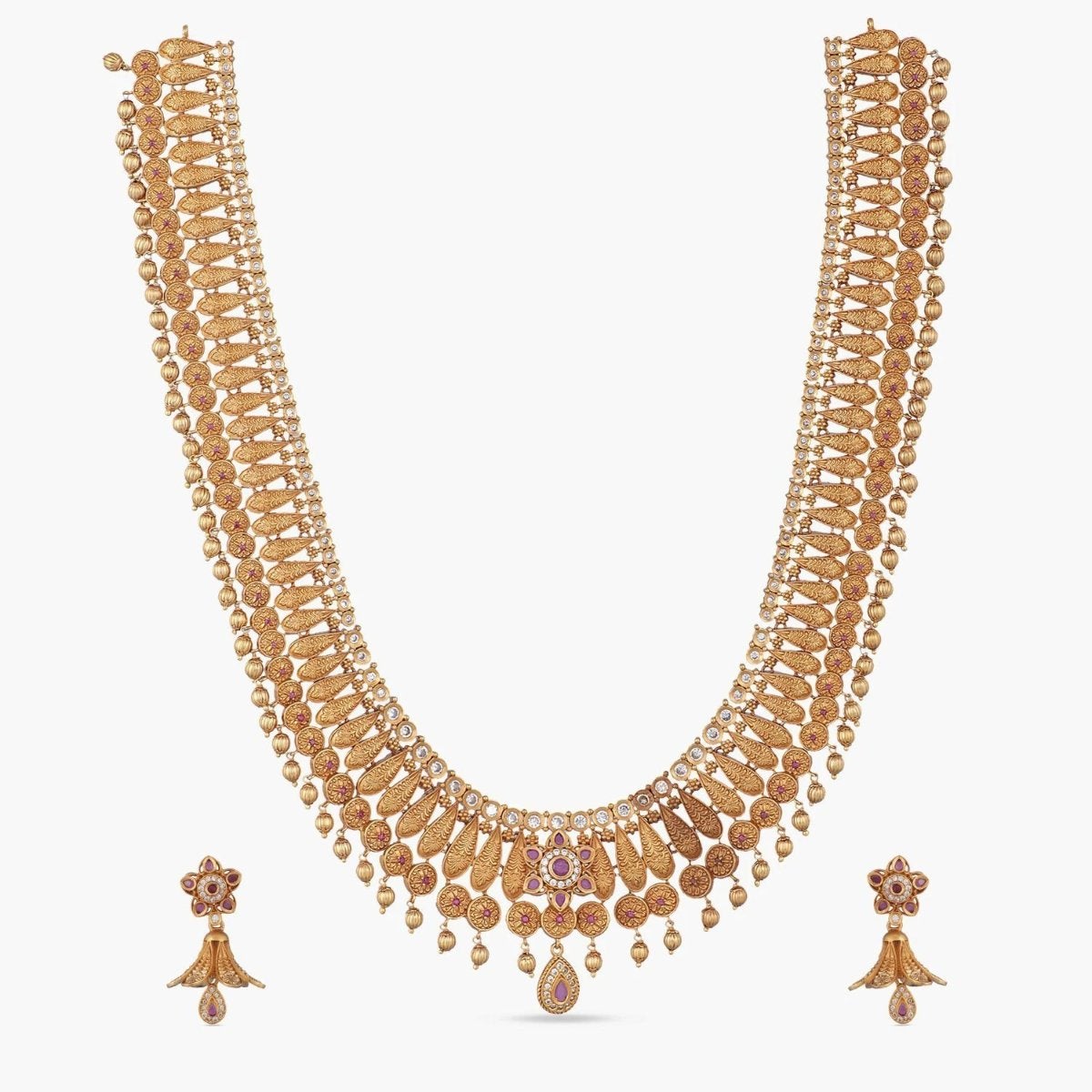 Mohi Antique Long Necklace Set