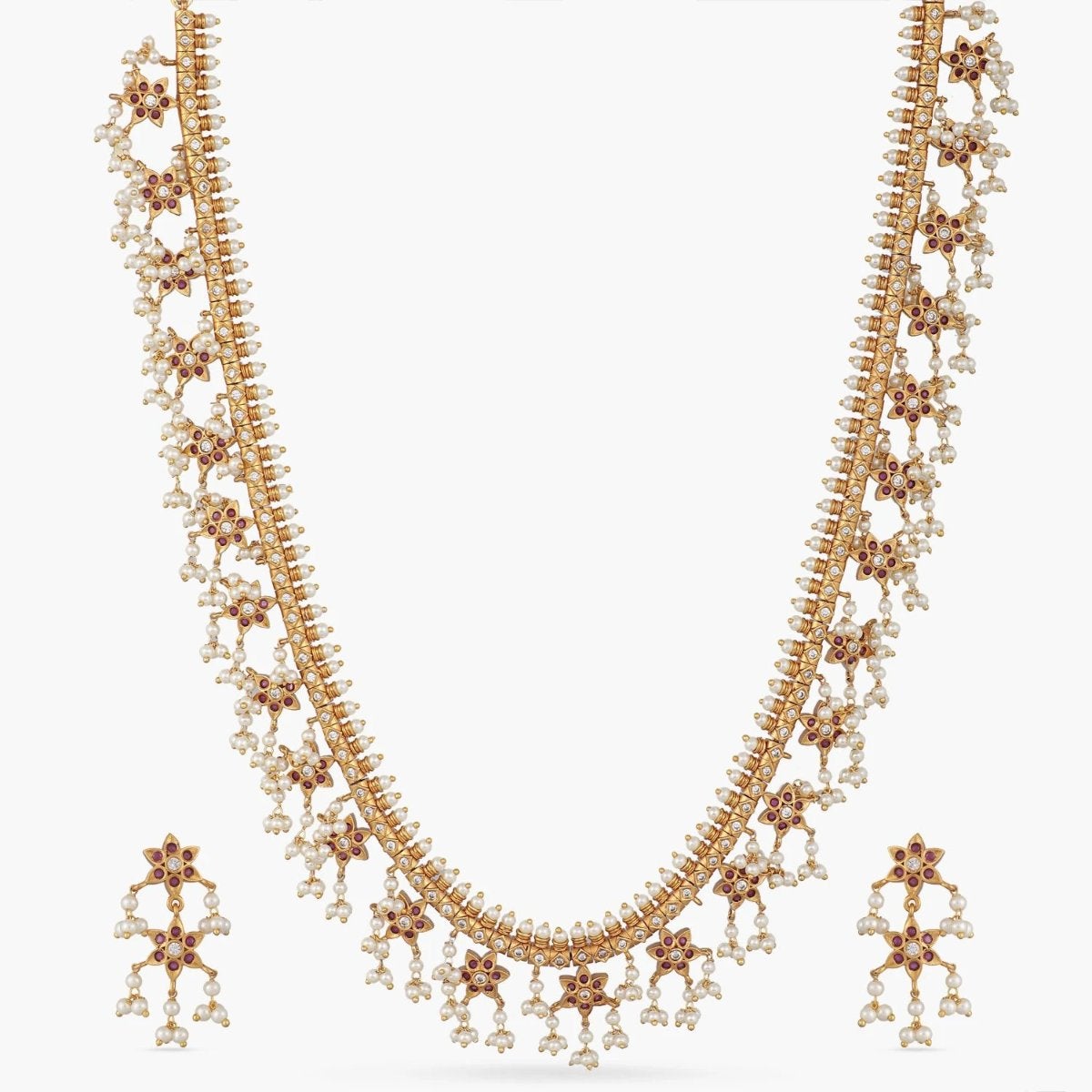 Aishi Antique Long Necklace Set