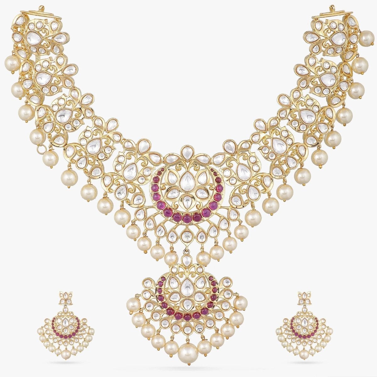 Amisha Kundan Necklace Set