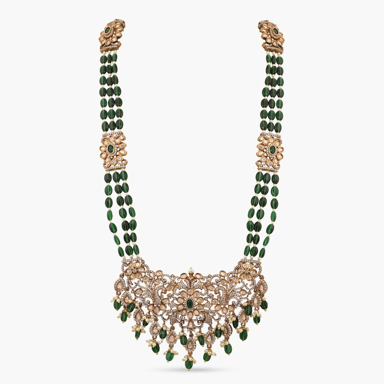 Luella Tassel Nakshatra CZ Necklace