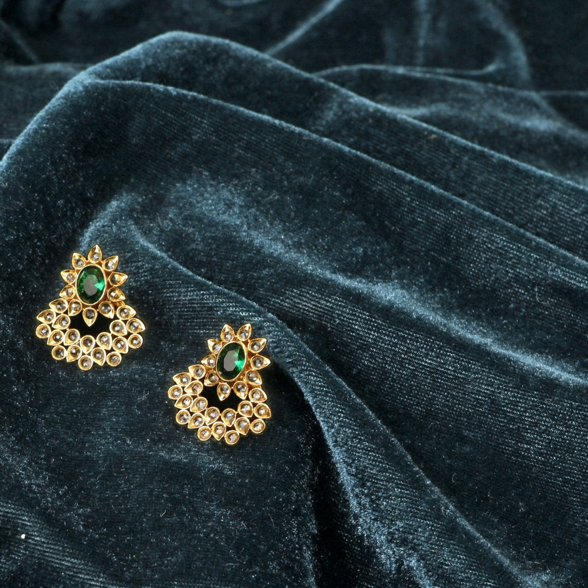 Ella Nakshatra CZ Stud Earrings