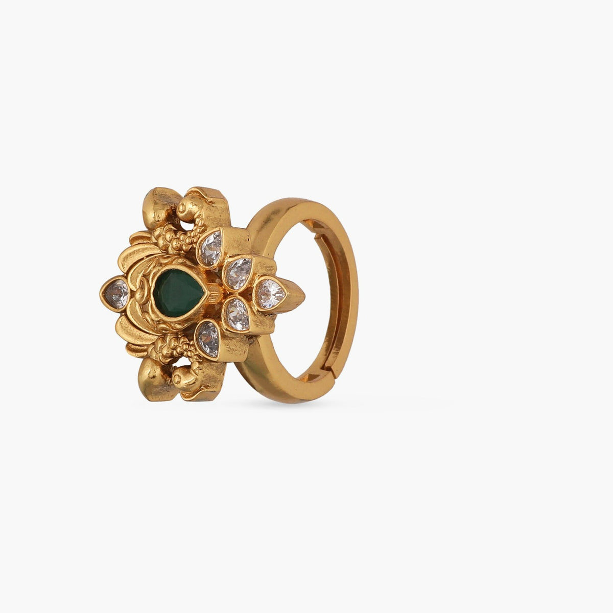 Classic Peacock Antique Ring