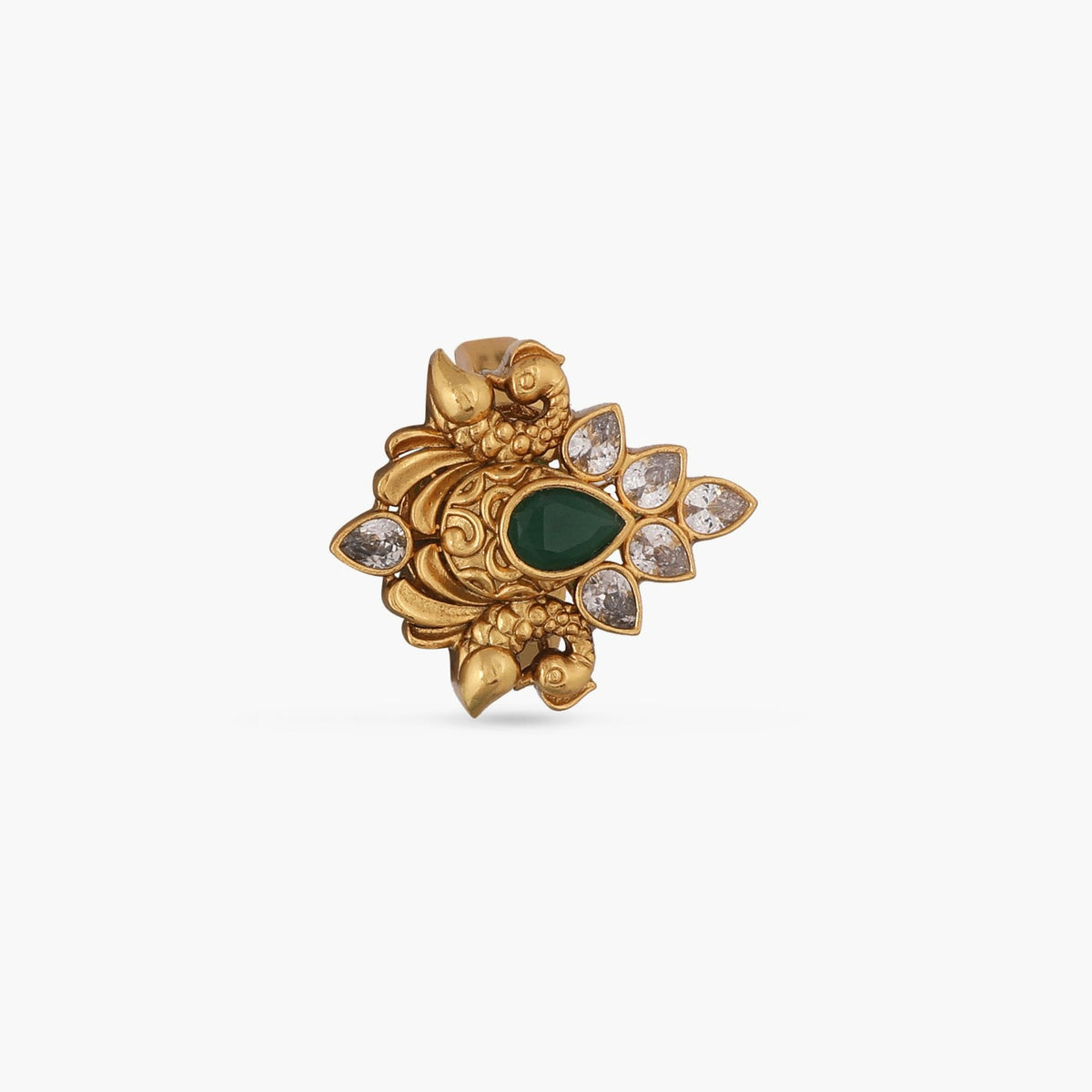 Classic Peacock Antique Ring