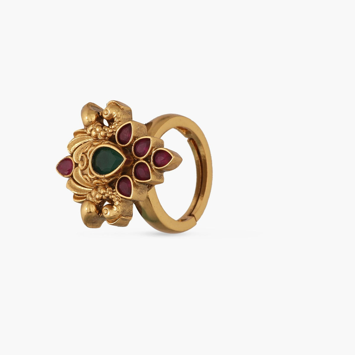 Classic Peacock Antique Ring