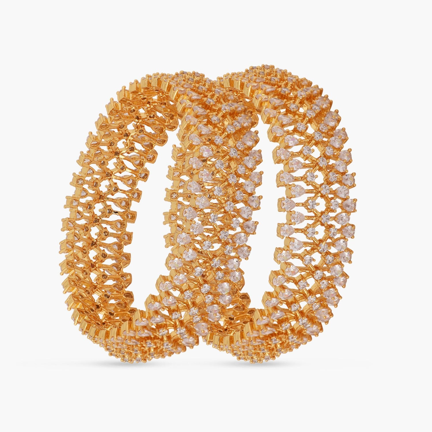 Buy Gold Bracelets & Bangles for Women by MANSIYAORANGE Online | Ajio.com