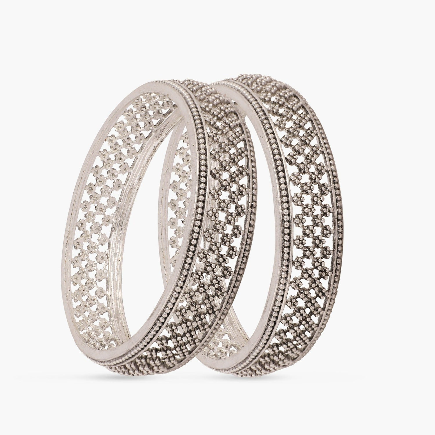 Maati Filigree Antique Oxidized Bangles