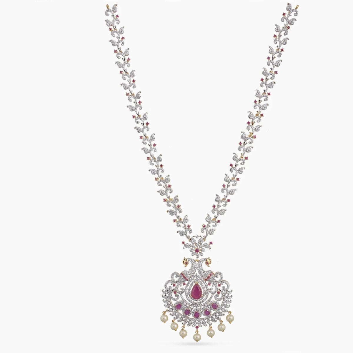 Aariya Nakshatra CZ Long Necklace