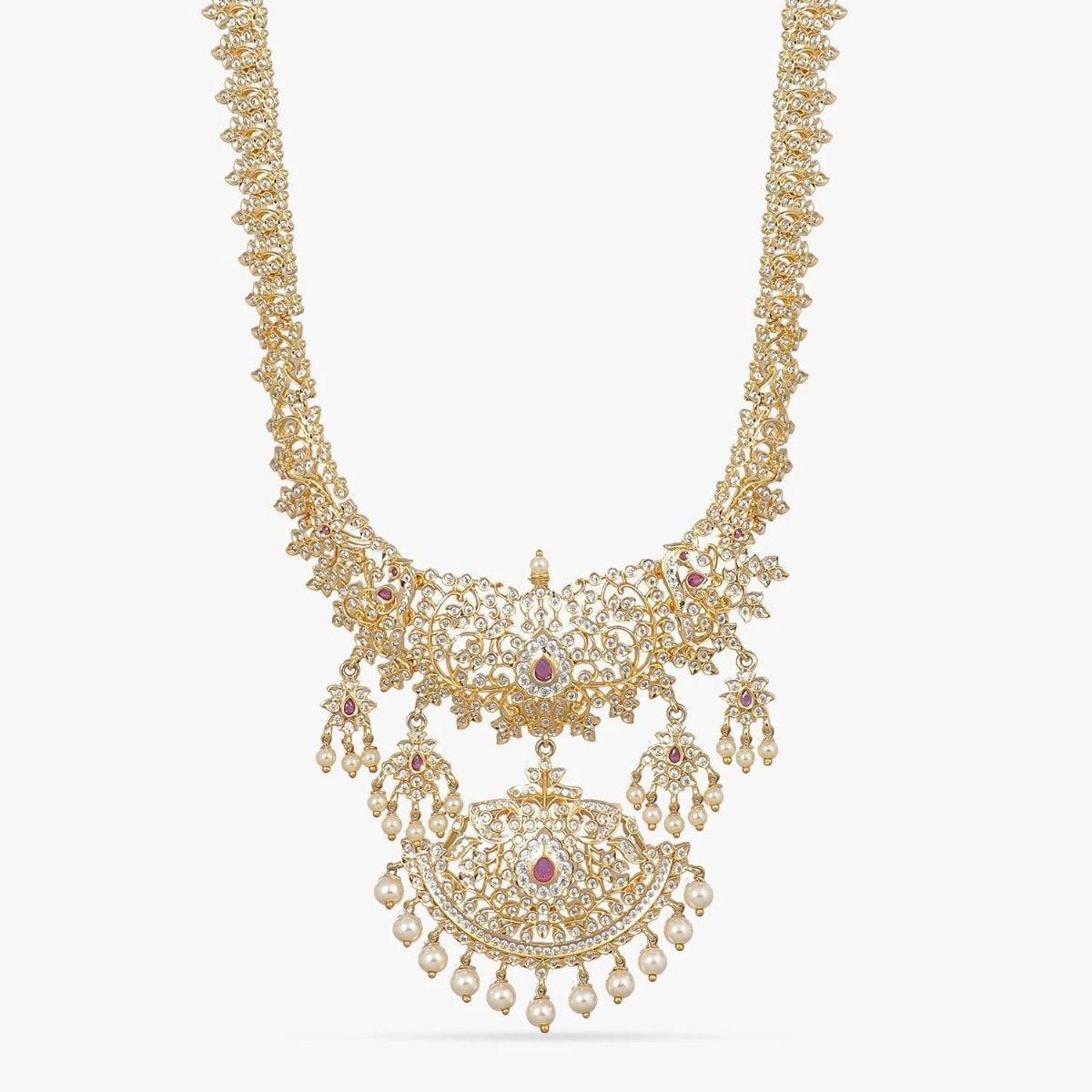 Nandini Nakshatra CZ Long Necklace