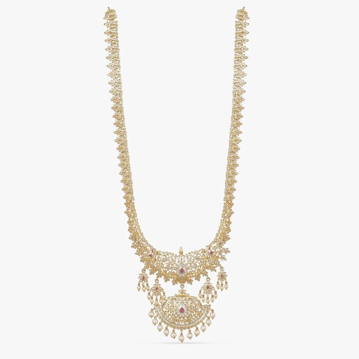 Nandini Nakshatra CZ Long Necklace