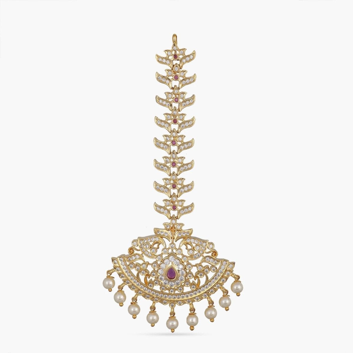 Nandini Nakshatra CZ Maang Tikkas
