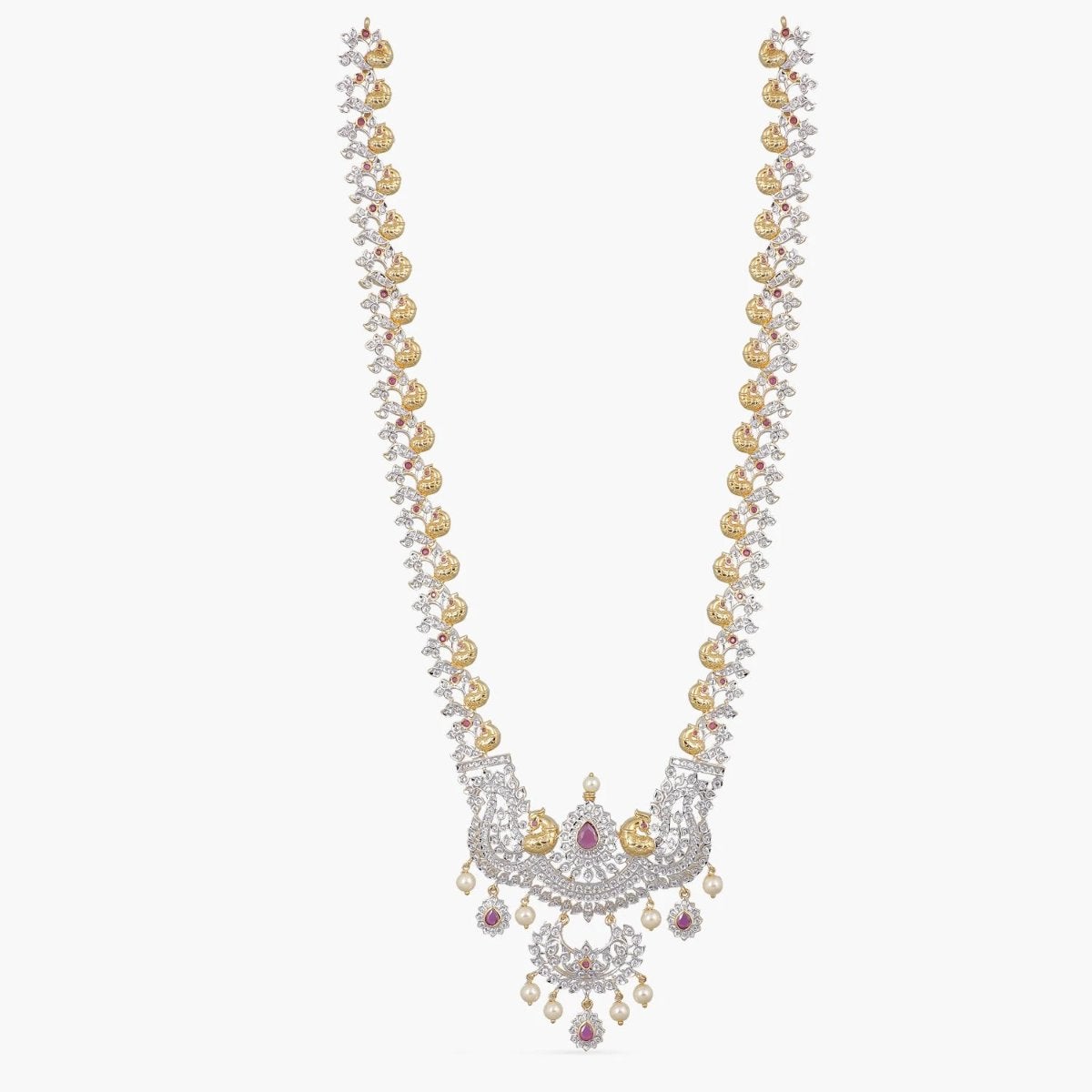 Vibha Nakshatra CZ Long Necklace