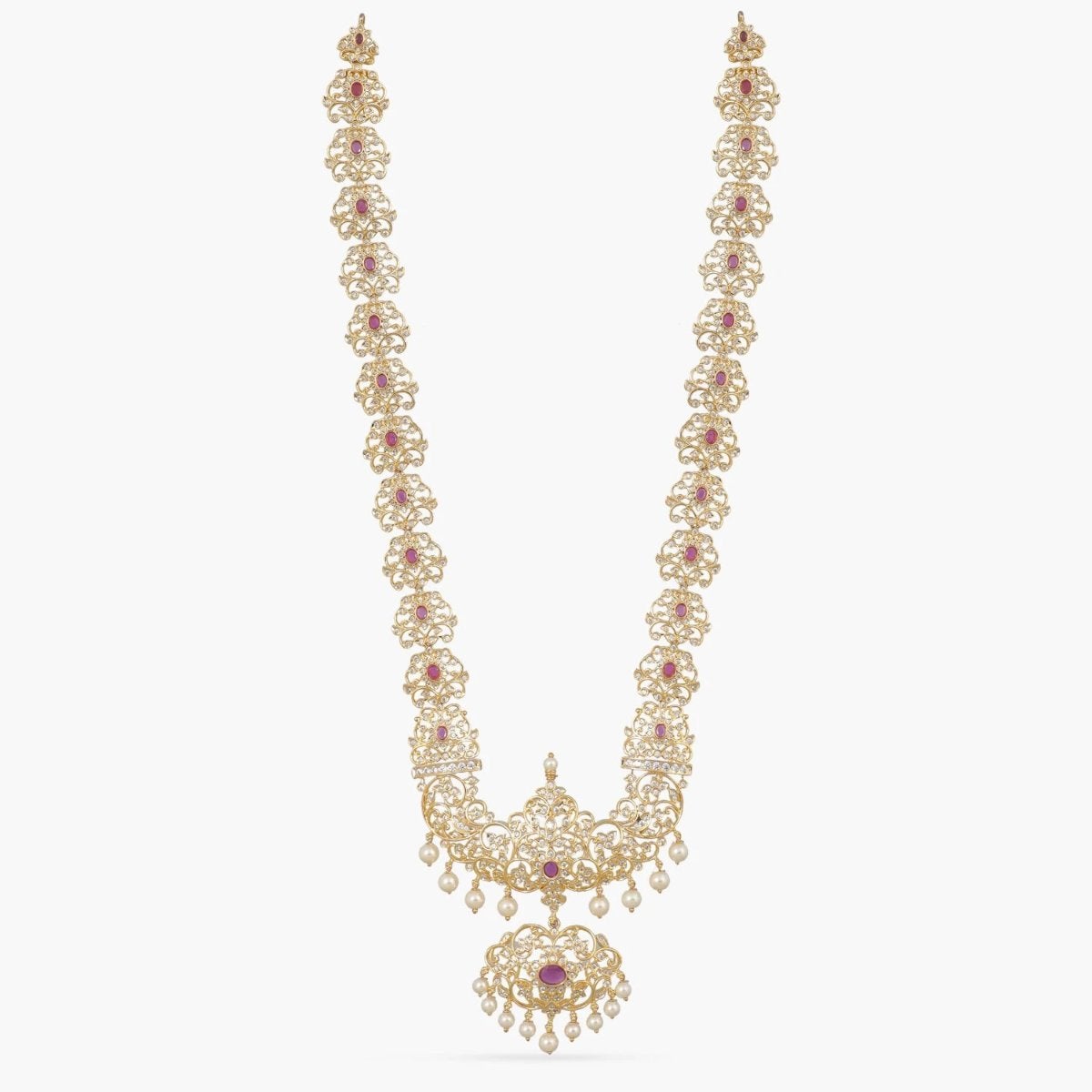 Samyukta Nakshatra CZ Long Necklace