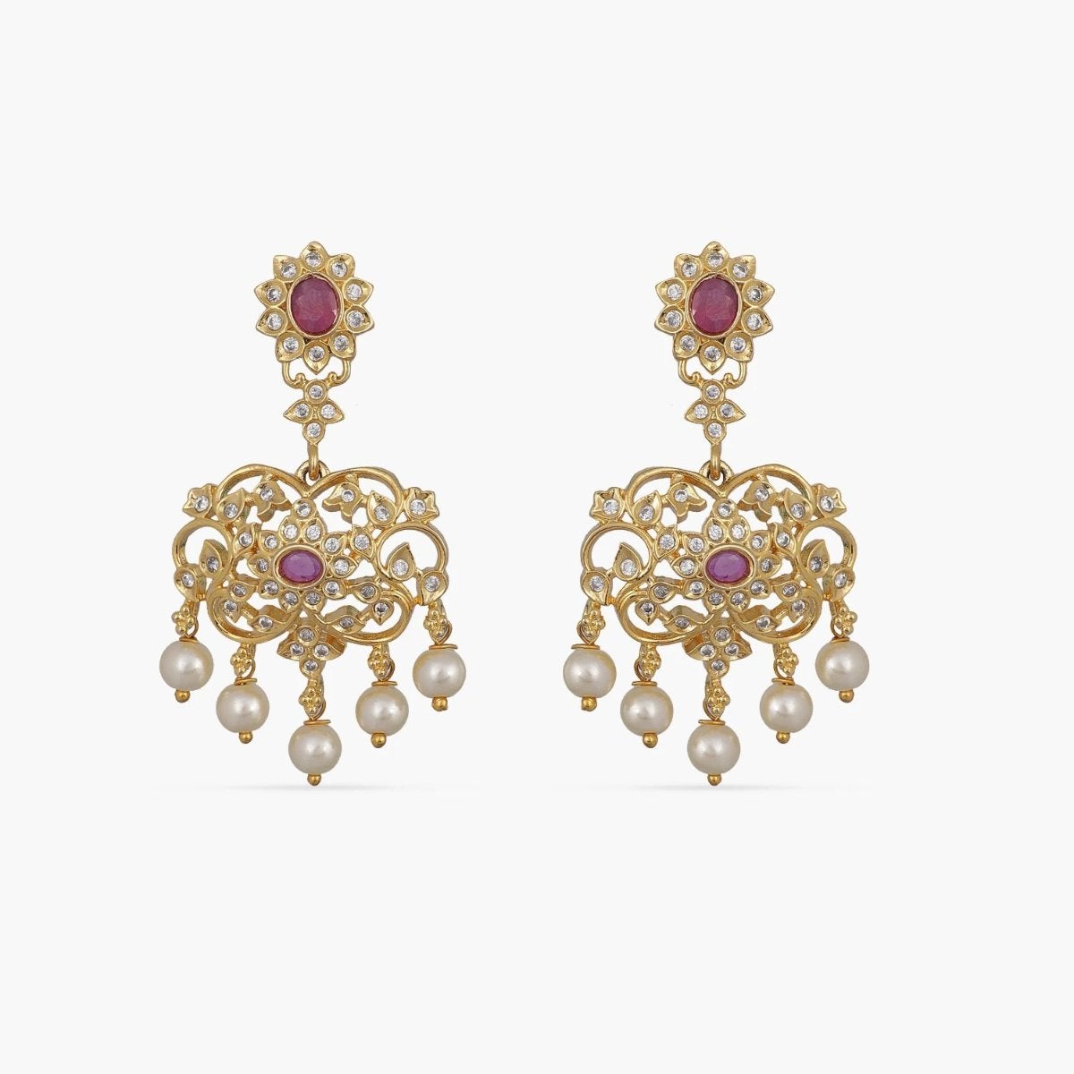 Samyukta Nakshatra CZ Earrings