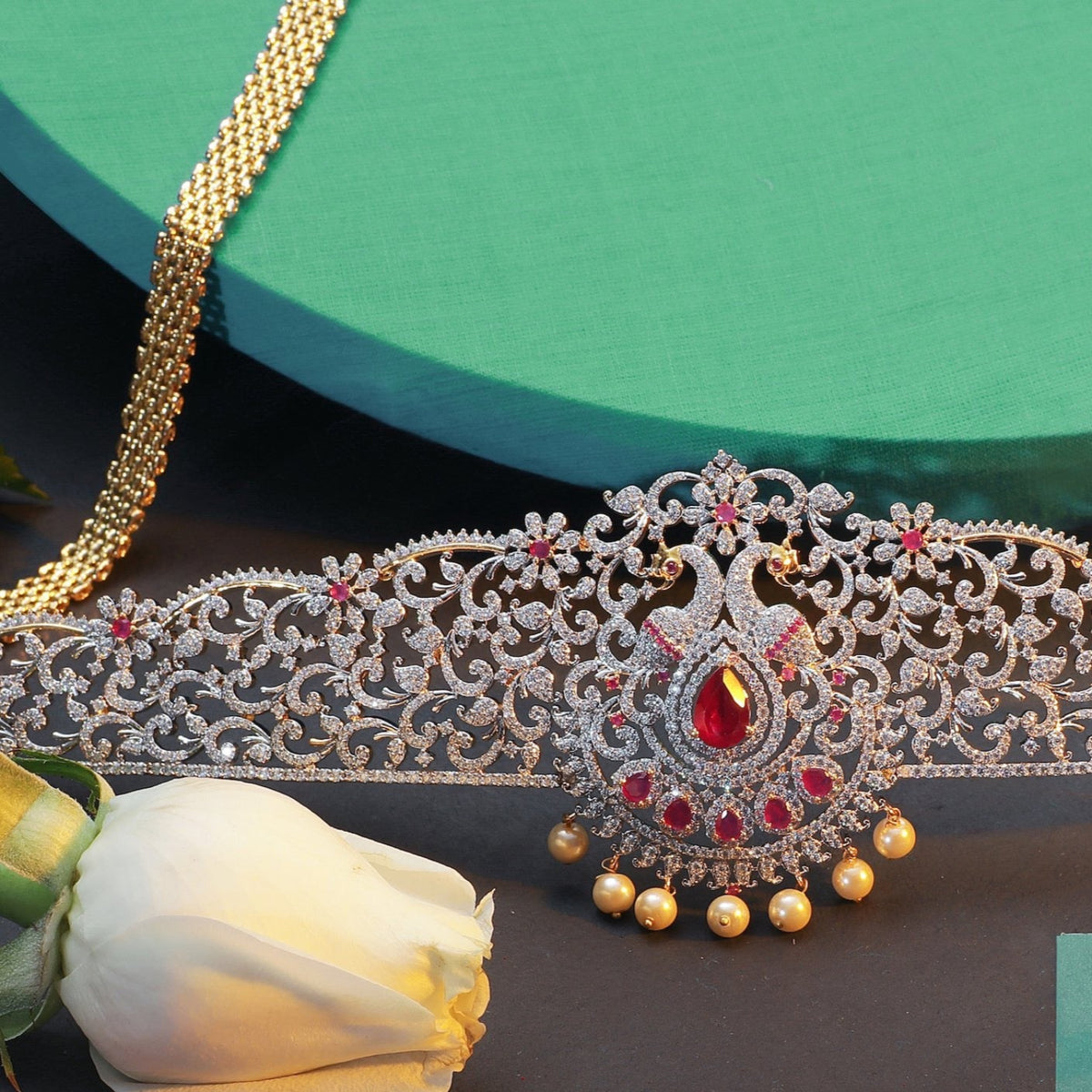 Aariya Nakshatra CZ Waist Band 