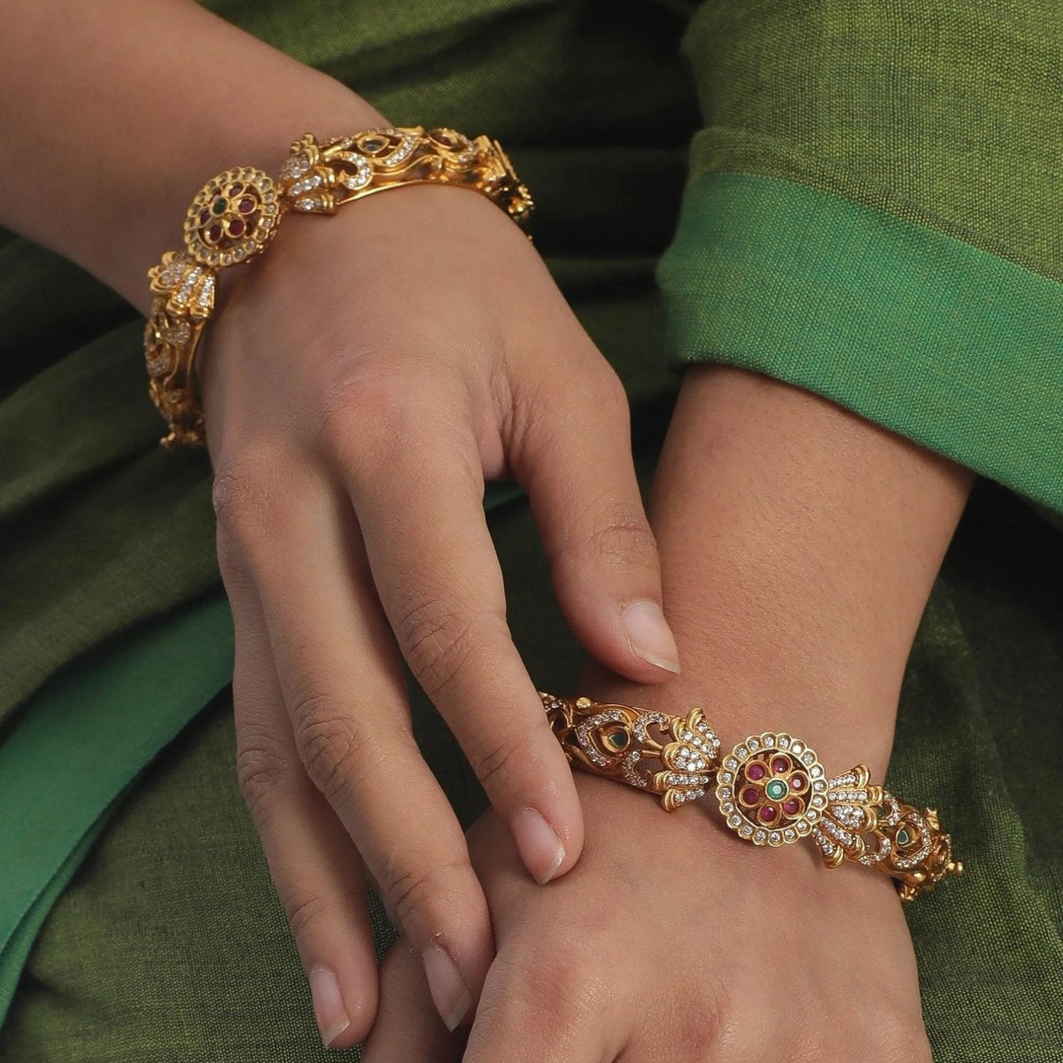 Sarang Antique Bangles