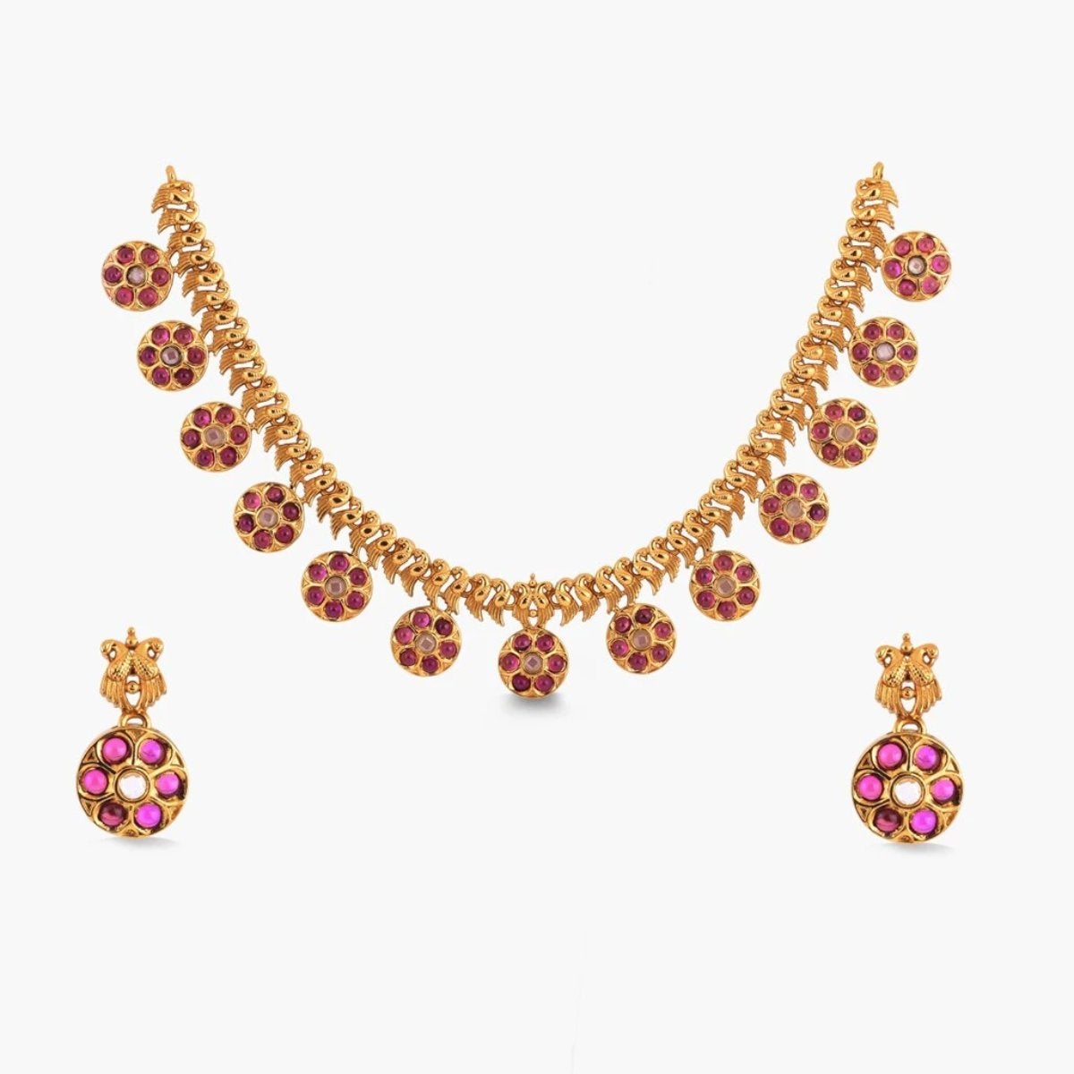 Adah Antique Necklace Set