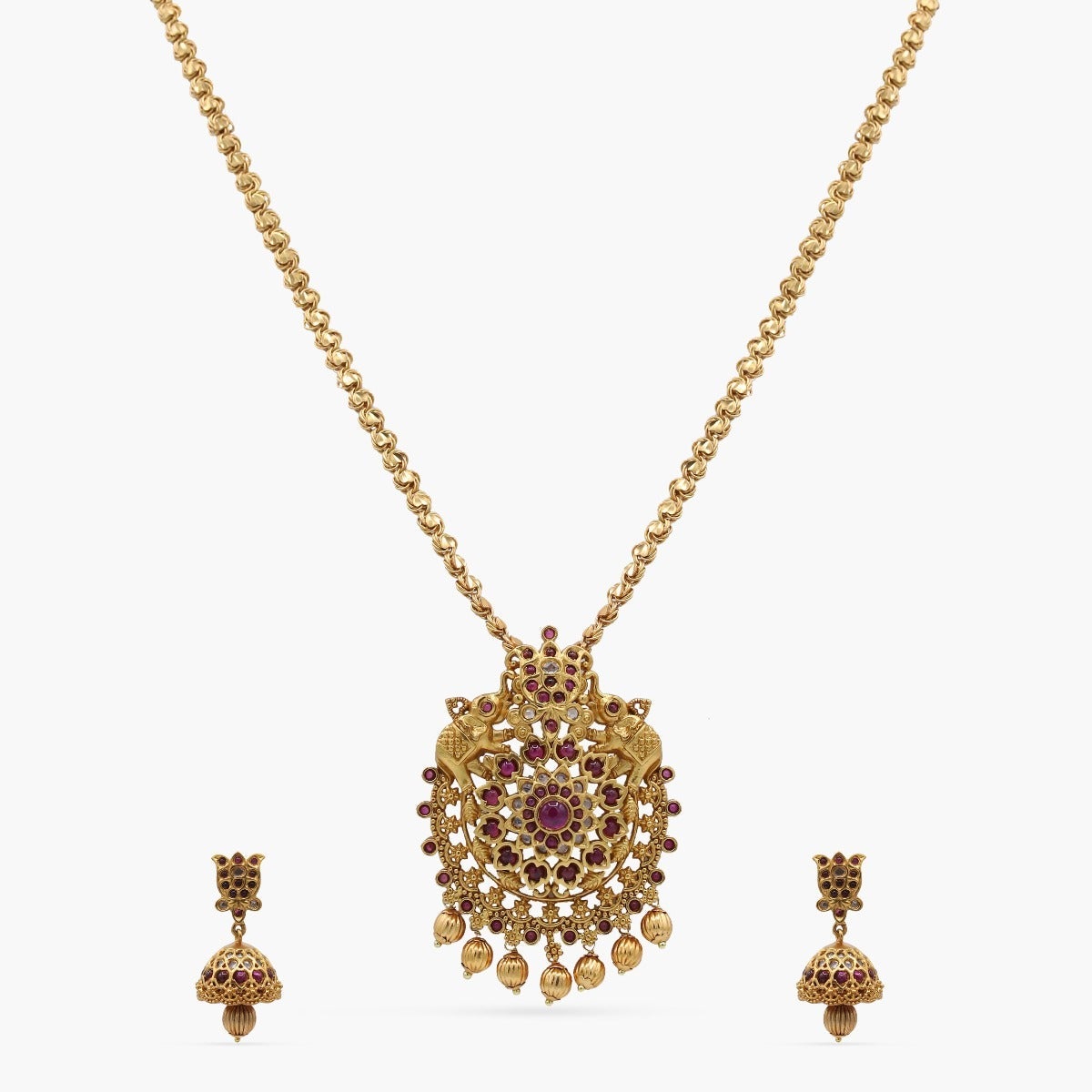 Devna Antique Pendant Set