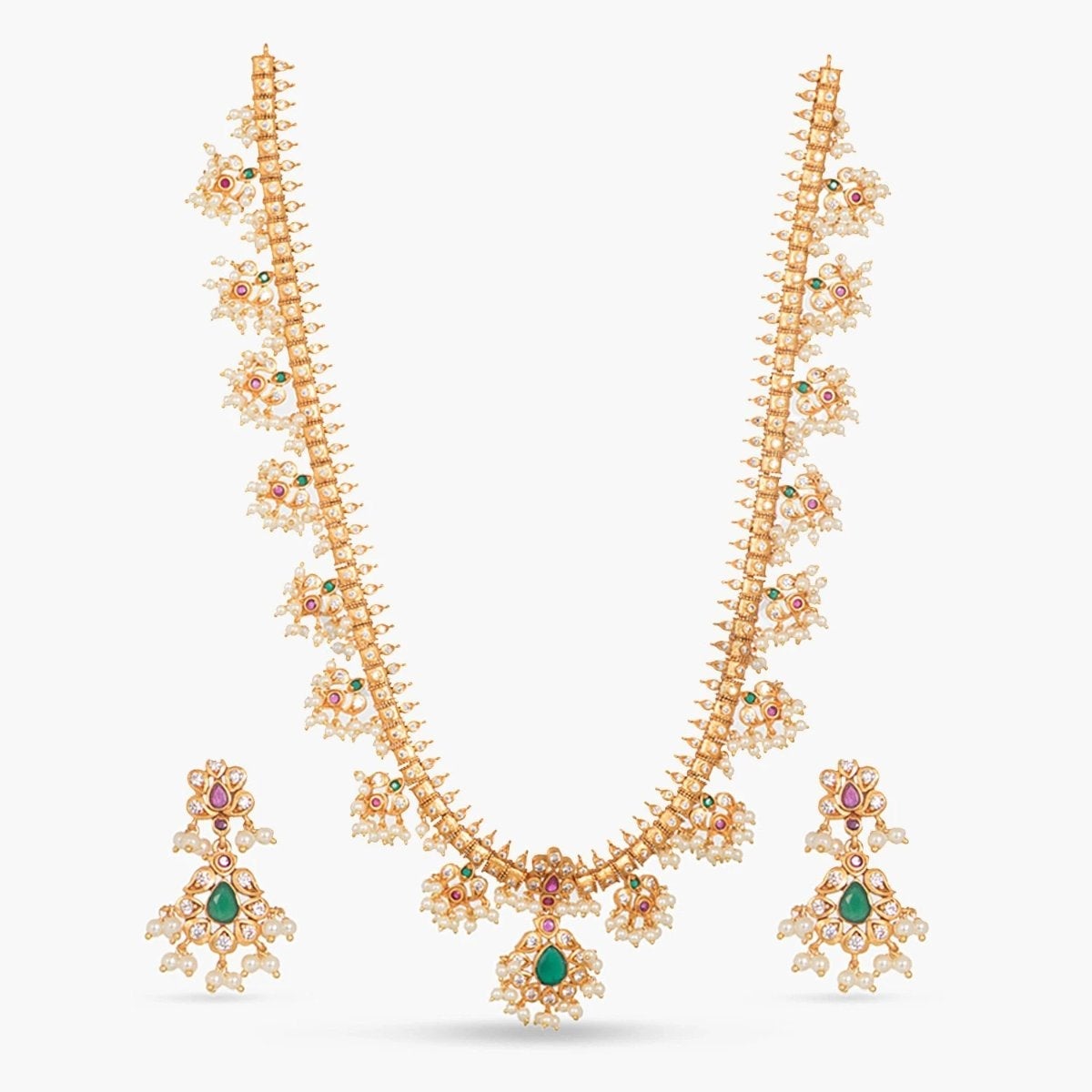 Sagun Antique Long Necklace Set