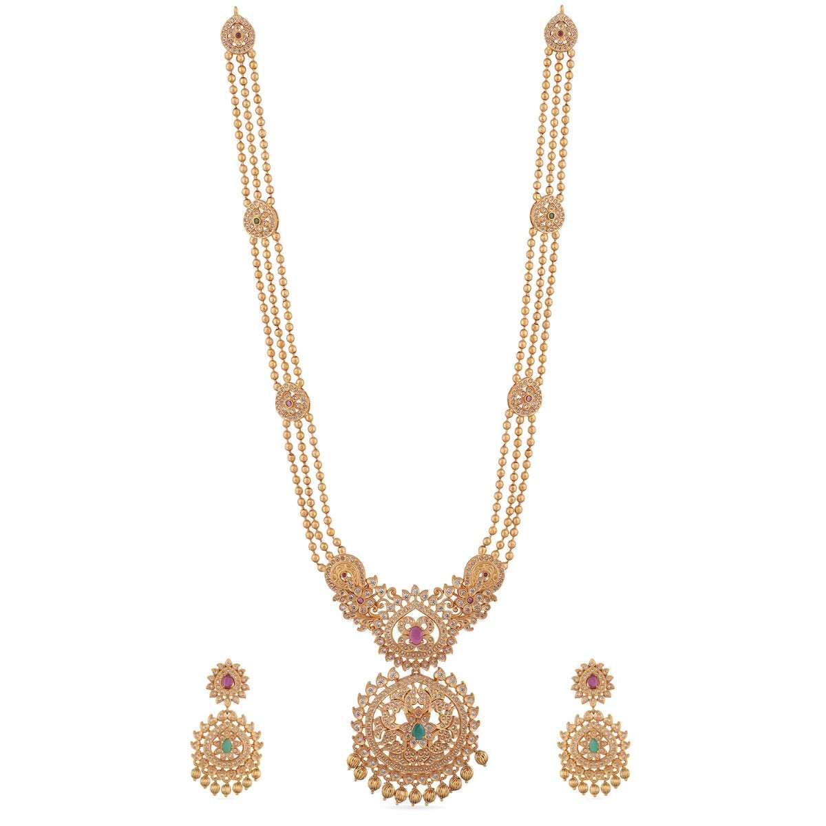 Binal Antique Long Necklace Set