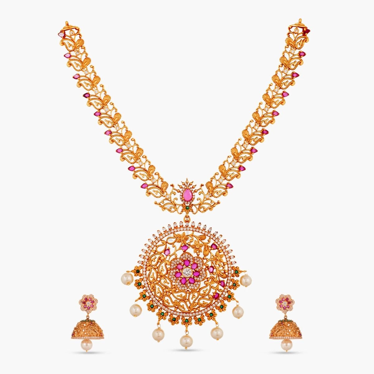 Chandan Antique Necklace Set