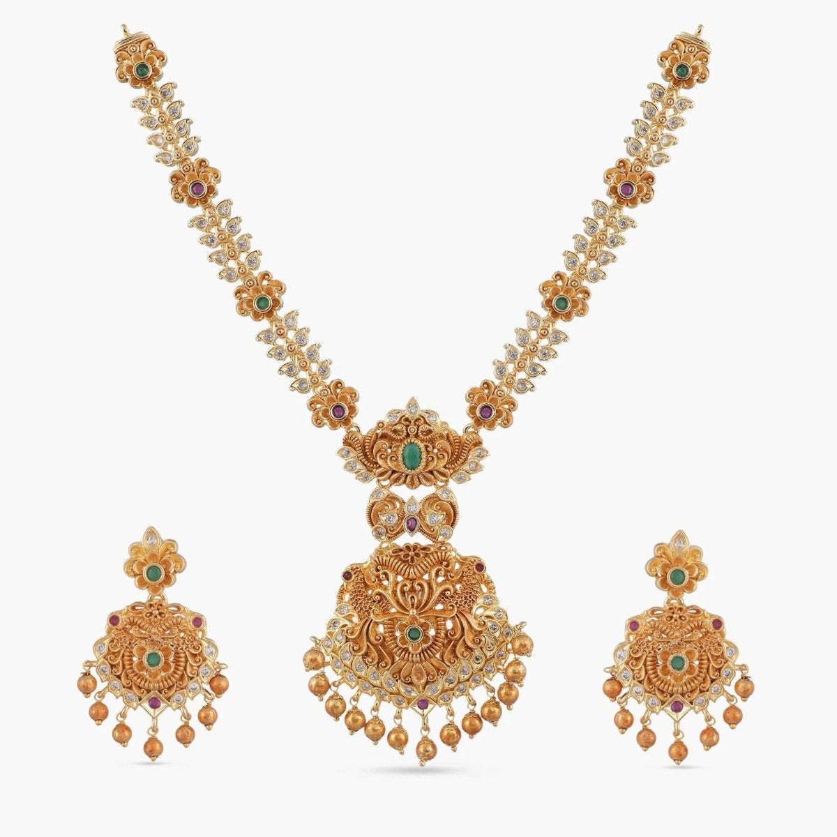 Arina Nakshatra CZ Necklace Set