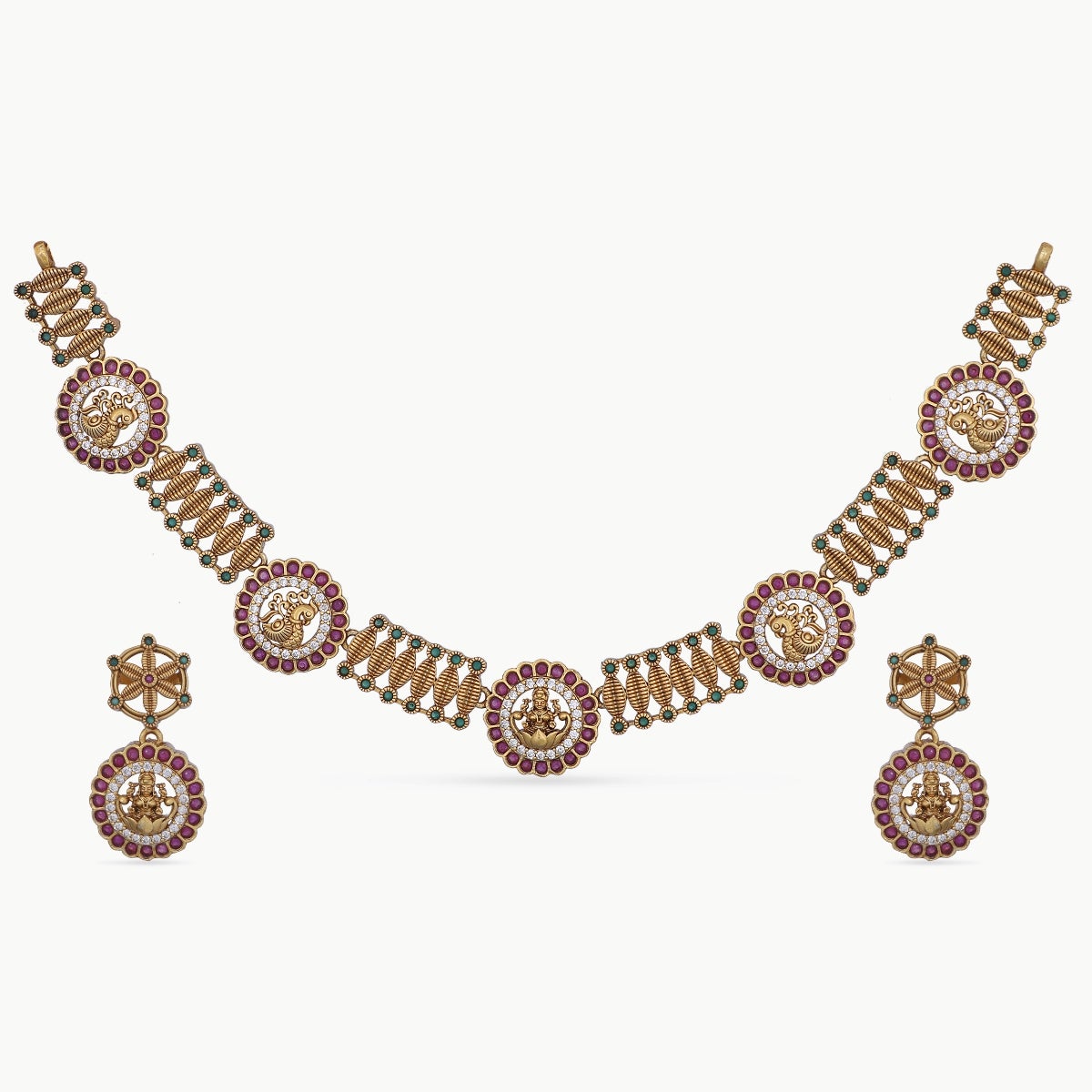 Hinal Antique Necklace Set
