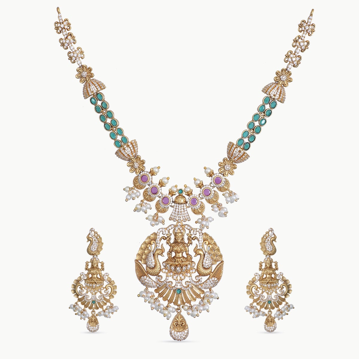 Deepna Antique Necklace Set