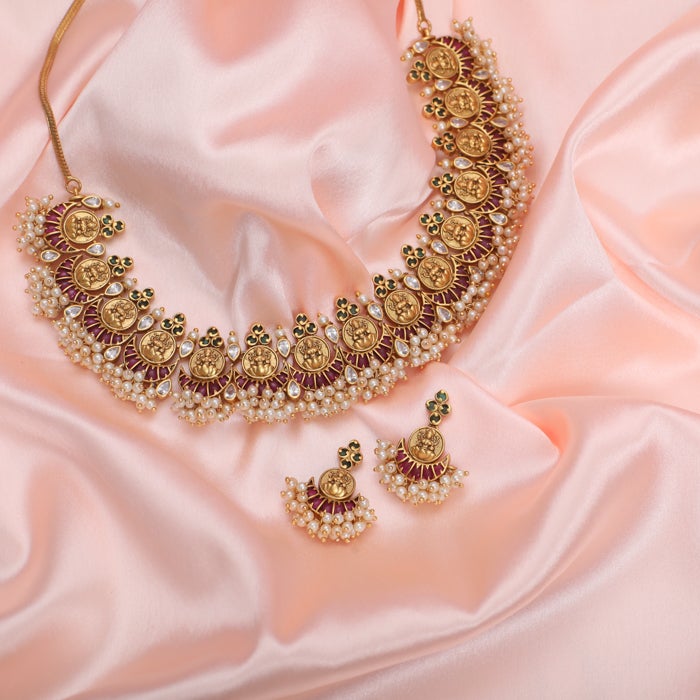 Vasvi Antique Necklace Set