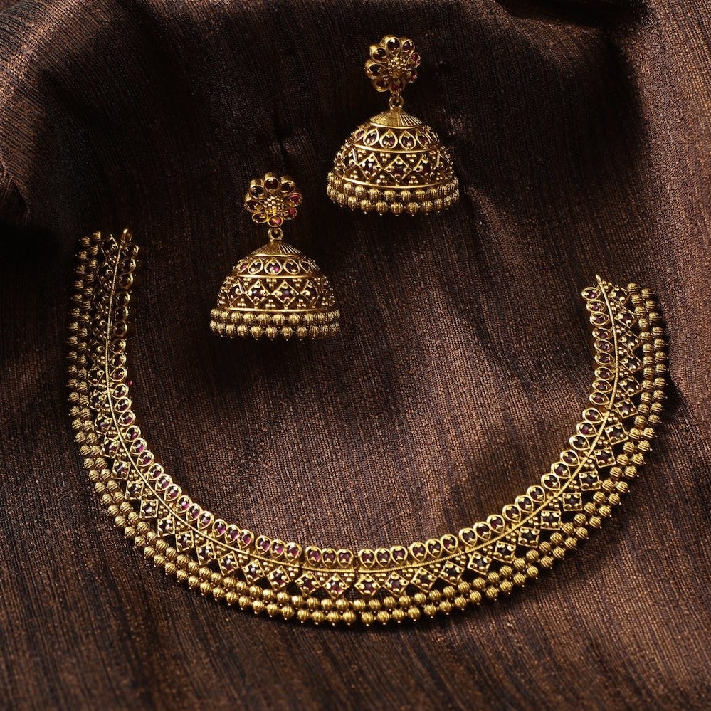 Aasi Antique Necklace Set