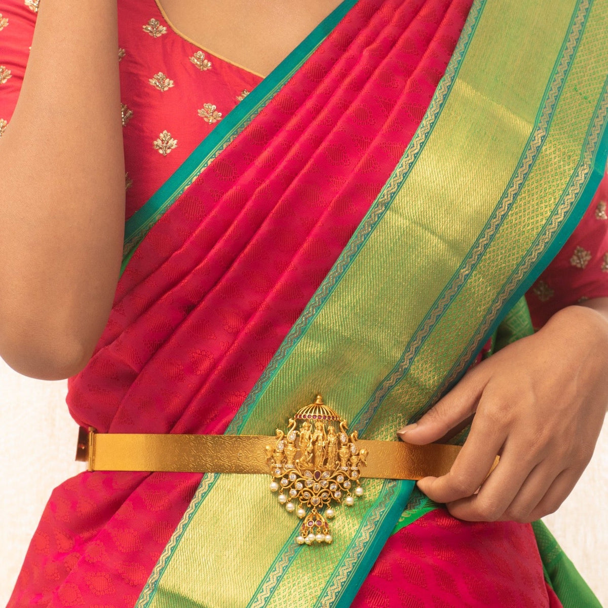 Ram Parivar Antique Waist Belt 