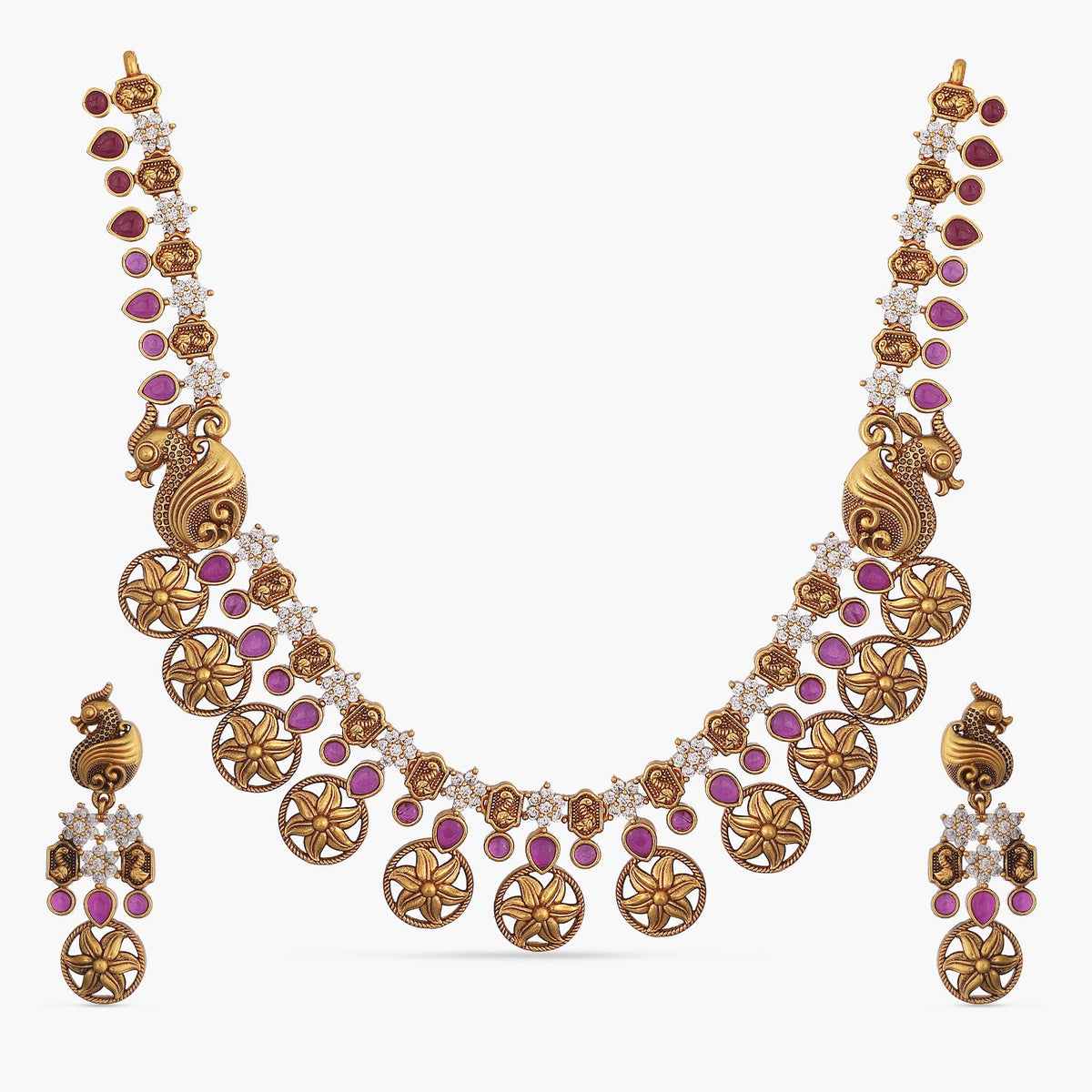Neeta Antique Necklace Set 