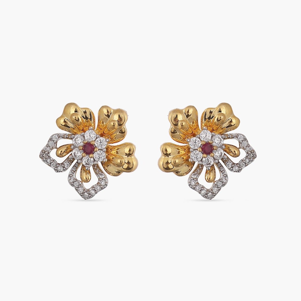 Texture knot stud earrings for women gold plated small vintage earrings  elegant minimalist elegant jewelry 2023 - AliExpress