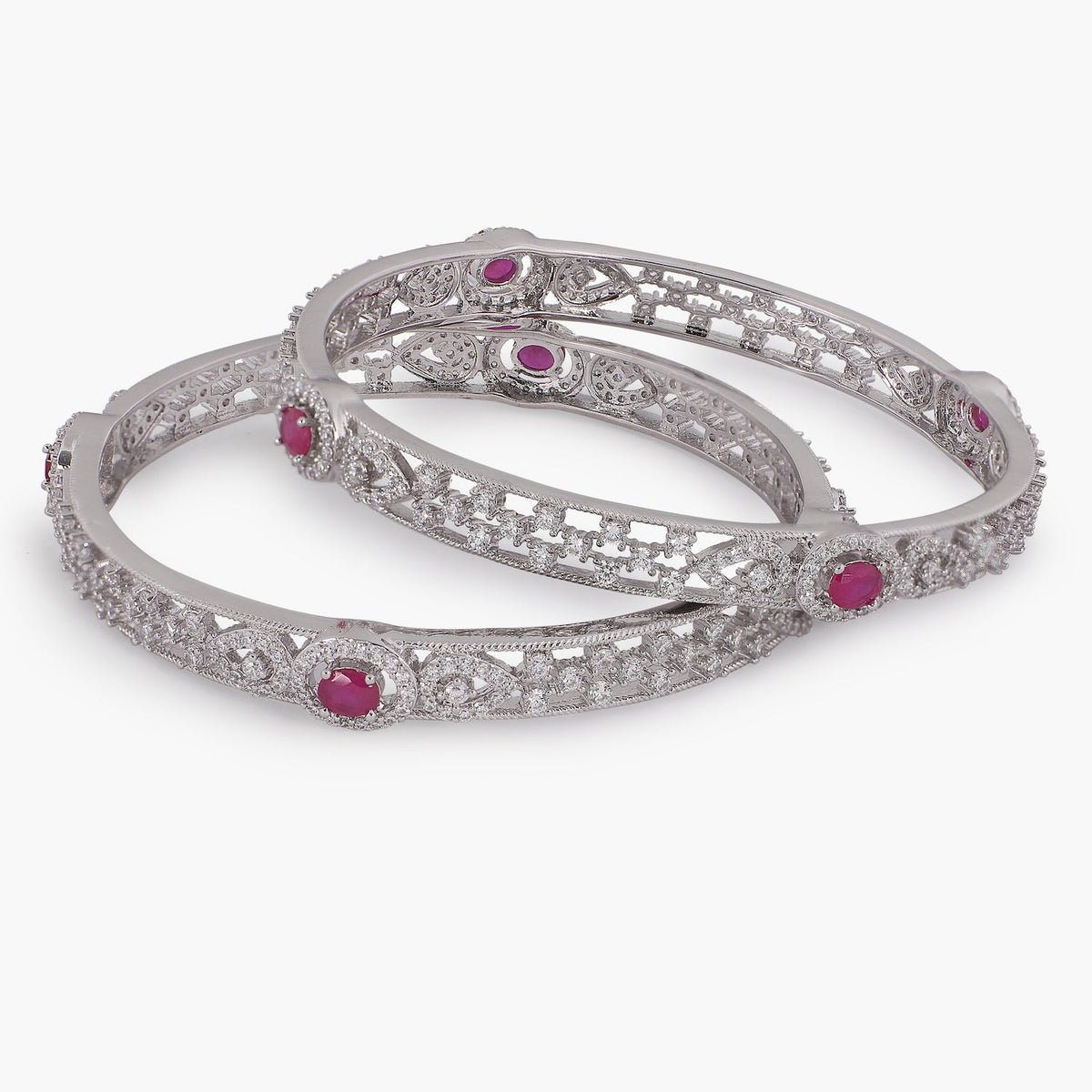 Julia Nakshatra CZ Bangles 