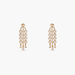 Eileen Chandelier CZ Earrings 