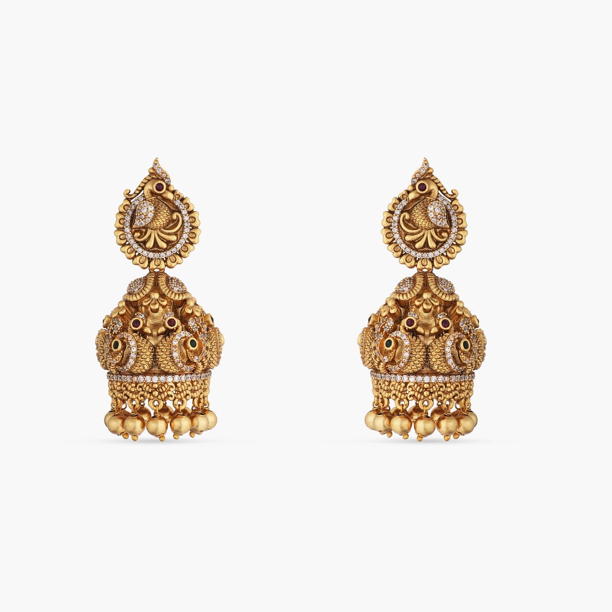Pekham Antique Jhumka Earrings