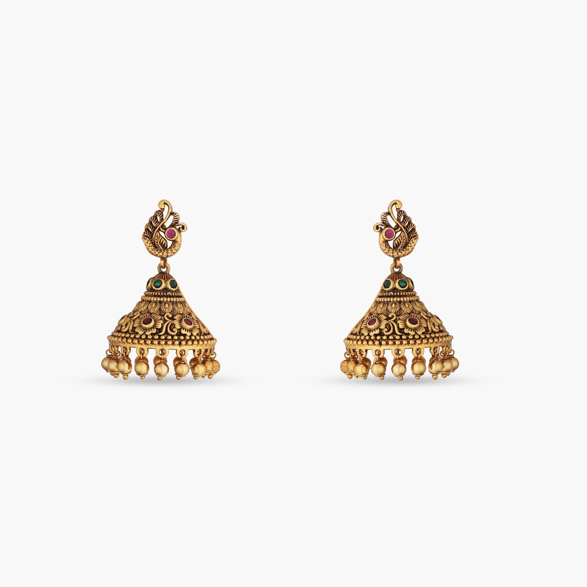 Jamini Antique Jhumka Earrings