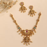 Mrinali Antique Necklace Set 