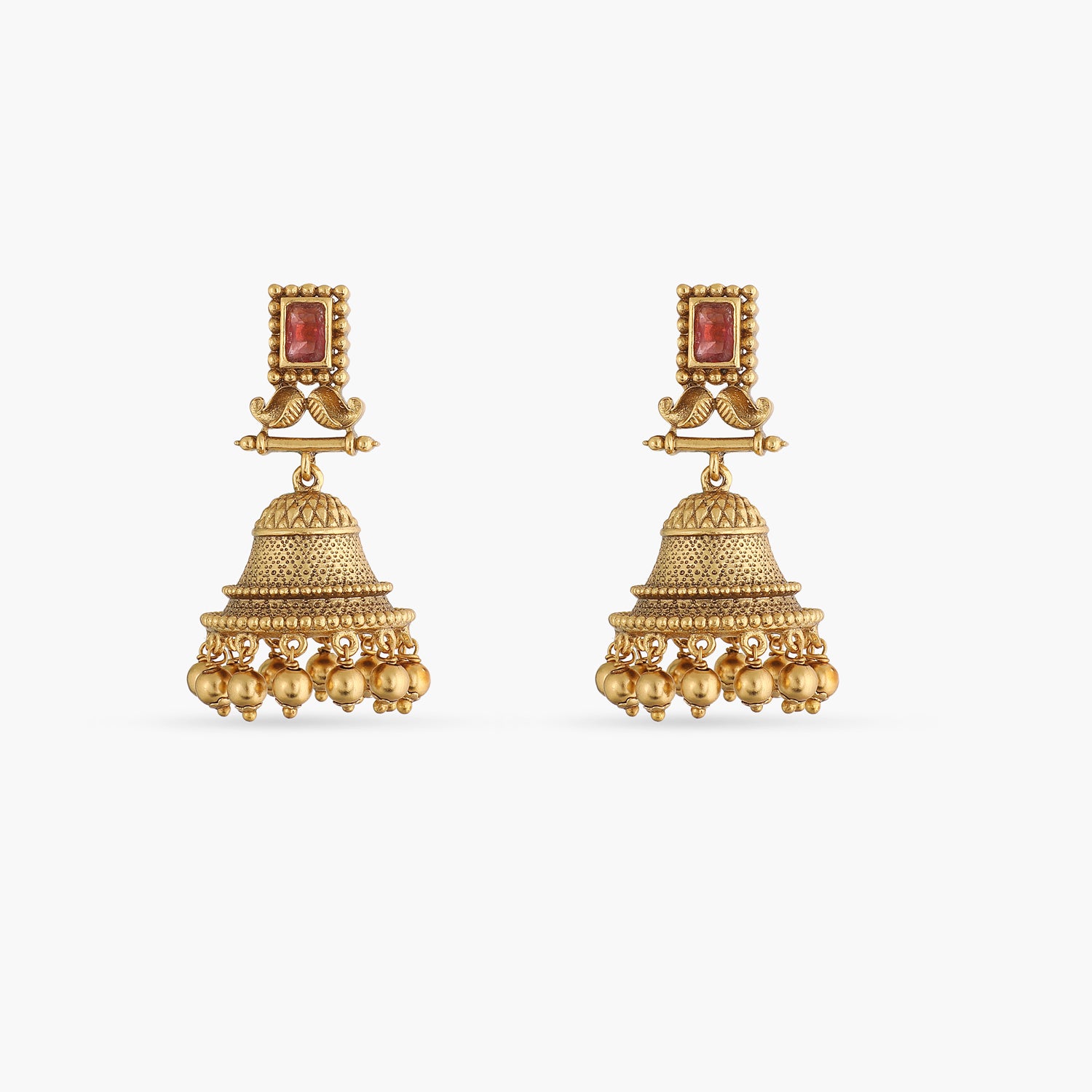 Buy Fida Antique Jhumka Earrings Tarinika - Main Image
