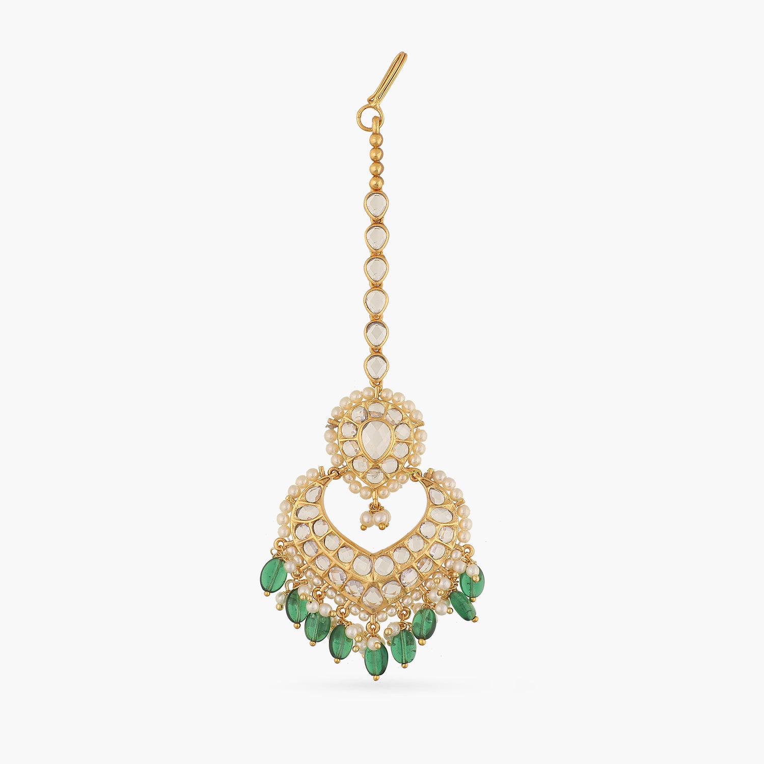 Mircea Gold Plated Maang Tikka